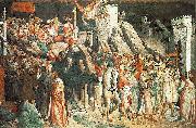 GADDI, Agnolo The Triumph of the Cross (detail) sdg Spain oil painting artist
